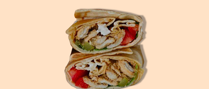 Chicken Shawarma Wrap 